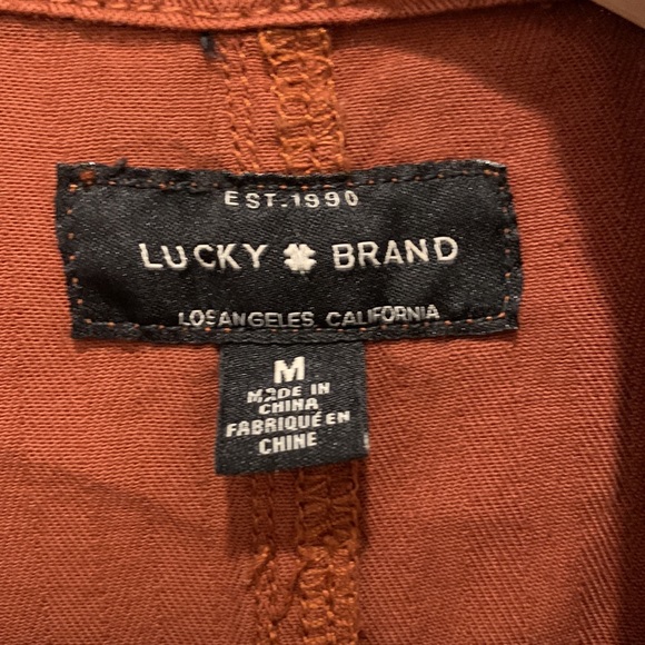 Lucky Brand Broiler Suit in rust color - Picture 8 of 16